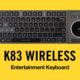 CORSAIR K83 Wireless Entertainment Keyboard Análisis