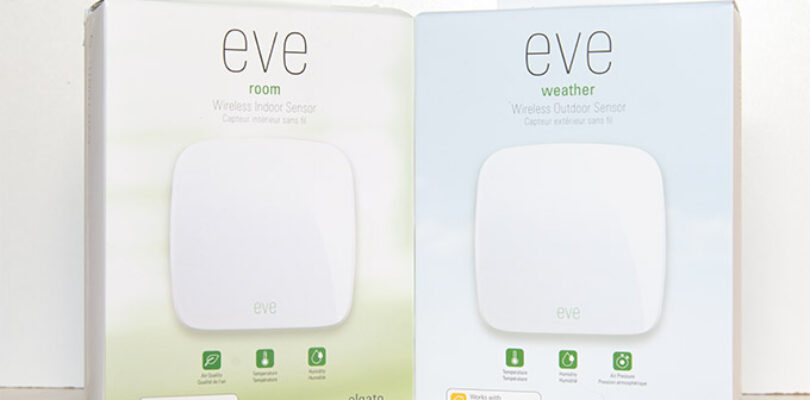 Elgato Eve Weather y Eve Room