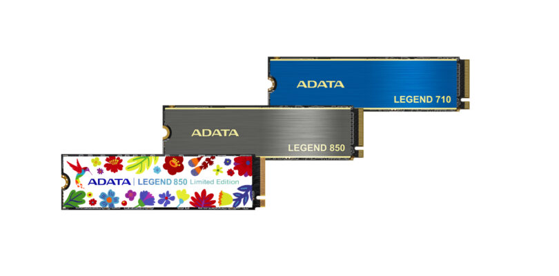 NP: ADATA presenta LEGEND 850 y la unidad de estado sólido PCIe Gen4 x4 M.2 2280 de edición limitada
