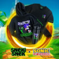 NP: SNEKI SNEK Y SONIC THE HEDGEHOG PRESENTAN UNA LÍNEA DE PRODUCTOS