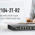 NP: QNAP presenta el QSW-2104-2T-R2, un asequible switch Multi-Gigabit con 4 puertos 2,5GbE y 2 puertos de 10GbE