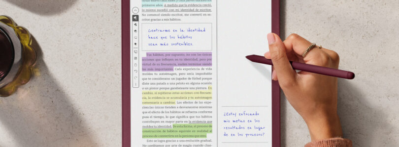 NP: Kindle presenta su primer Scribe Colorsoft