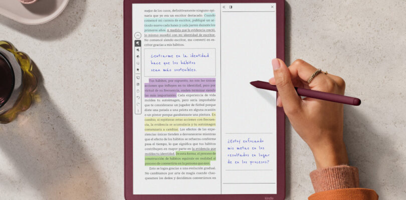 NP: Kindle presenta su primer Scribe Colorsoft