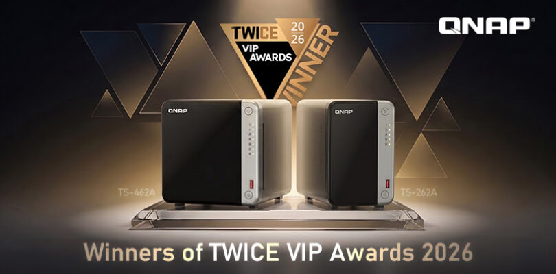 NP: El TS-262A y el TS-462A de QNAP ganan el prestigioso premio TWICE VIP 2026