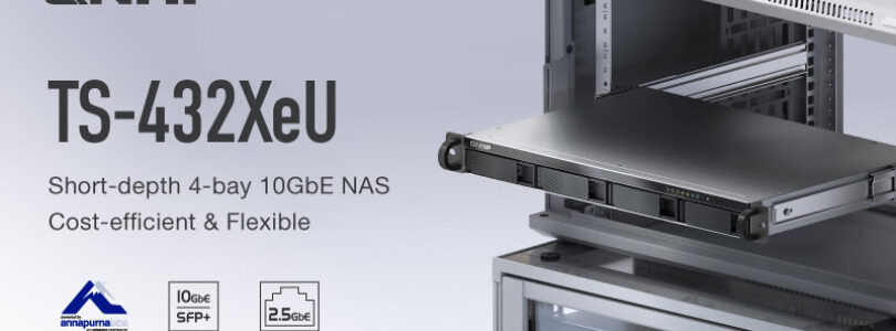 NP: QNAP presenta el TS-432XeU