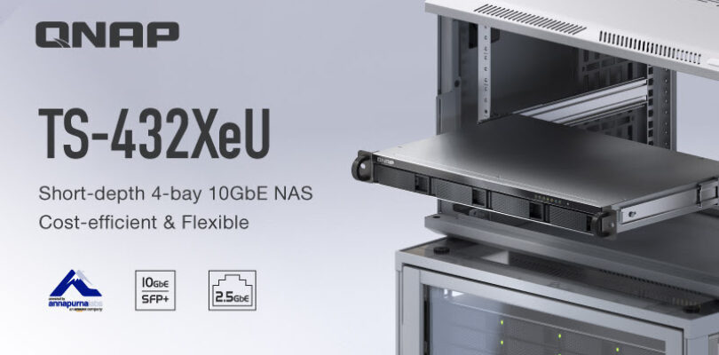 NP: QNAP presenta el TS-432XeU